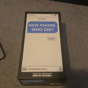 New Phone Who Dis Card Game